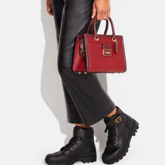 Coach Grace Carryall In Colorblock Crossbody Hand Bag - Picture 5 of 13